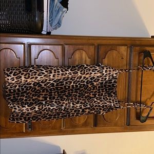 A cheetah dress